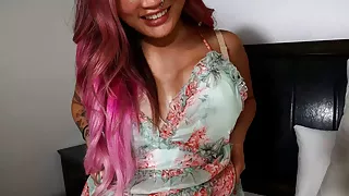 First Rough Throat Fuck and Pussy Pounding for Lola Tessa