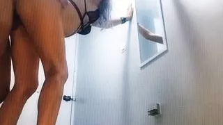 awesome fuck standing in the living room