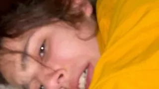 I fucked a skinny teen doggystyle on my sofa