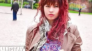 CARNE DEL MERCADO - Cute Latina Picked Up To Ride Big Cock