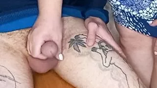 masturbating my dick in the fitting room #3