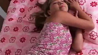 Little Bree Fingering her tight Pussy