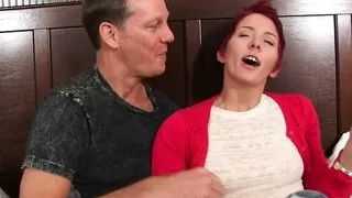 Sleeping with my wife's redhead best friend