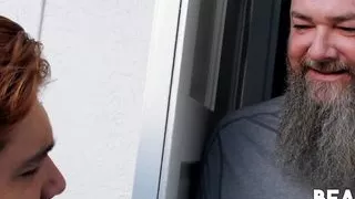 BEARFILMS Fat Bear Tony Marks Sucked By Gay Alezgi Cage