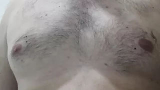 I am in bathroom. I like bath and foam.