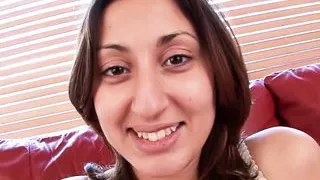 Pregnant Brunette Loves Oral Action