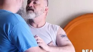 BEARFILMS Obese Bears Tony Marks And Will Stone Raw Breed