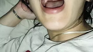 Skinny Teen Enjoys Big Cock And Enjoys A Good Creampie