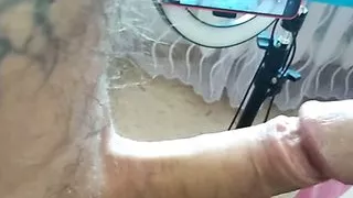 She gives a deep blowjob and gets a mouthful of cum #5