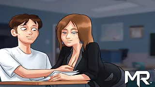 SummertimeSaga - Teacher Gives Her Tits To Touch E1 # 44