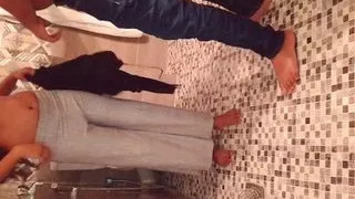 Hausfrau, Ehemann, Schule, Studentin, Lehrer, Dünn