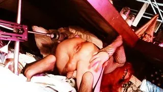 Red Hair Cross Dresser Getting Machine Fucked Real Hard Xxl