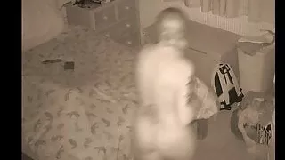 Stepmom sneaks into the stepson's bed during the night