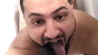 Cheating Faggot Exposed Swallowing Dildo