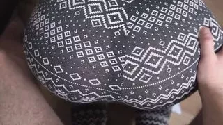 Royal blowjob close-up and doggystyle sex with cum in pussy