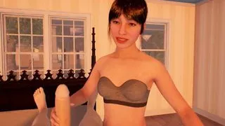 XPorn3D Virtual Reality Handjob by a Cute Asian Teen – Hentai