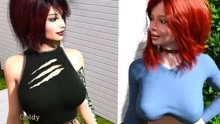 Thirsty For My Guest: Silly Girls With Huge Tits - Ep27