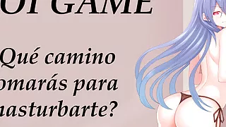 Spanish JOI - Juego hentai con opciones. Choose way.