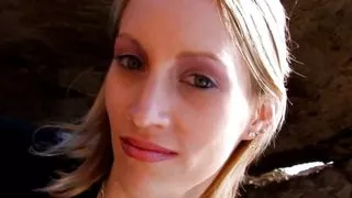 Blonde in overknees takes big dick in the ass on the beach