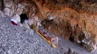 Blonde Lillian Love gives Terry Reid anal sex and blowjob