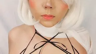 nier automata cosplay 2b Kaine skin