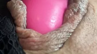 lonley girl play with her big Clit