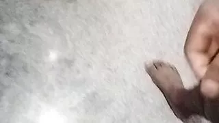 Today I'm Alone at Home So just playing with my Big cock