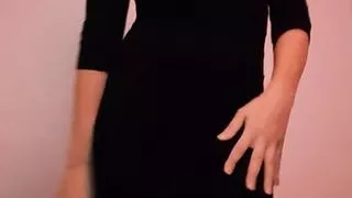 Crossdresser dancing and feeling sexy