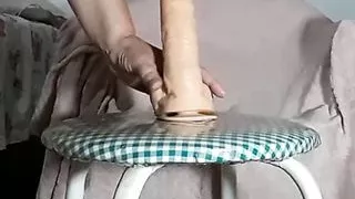 Mirelladelicia playing with the dildo