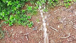 Pissing Compilation. Part 2. Christmas Special. Sexy Santa.