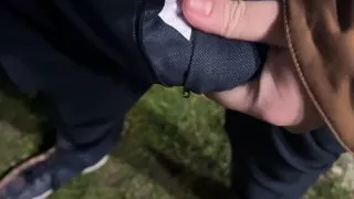 Wanking on public parking