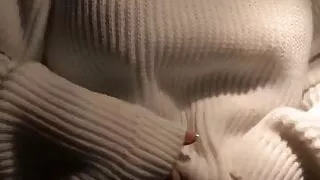 surprise under a jacket from a stranger...