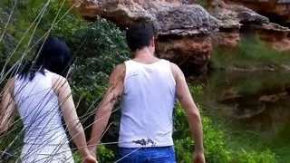 Outdoor fuck with my stepbrother