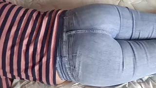 My wife's boss licks her hairy pussy before fucking her