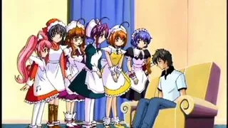 Master fingers his filthy anime teens