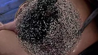 Sub Girl Angel gets tied up and tormented by cruel blond dominatrix