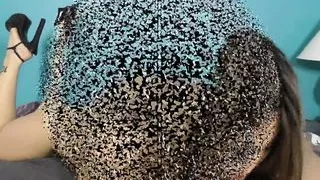 Dominant CBT Teasing Blowjob by Young Japanese Goddess