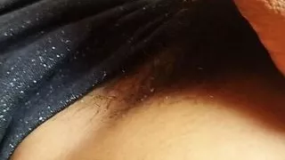 Cock watching TV, sitting on sofa naked, Indian, milf love.