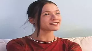 Gorgeous Brunette Makes A Hot Casting Video