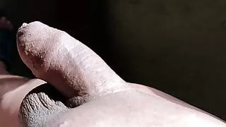 Process of Erection of my Penis before a rich and strong sun