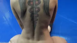 Nomi Malone vs. Potter, Chess Fight 1.