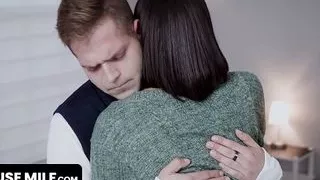 Huge Boobed Stepmom Rides Her Three New Stepsons