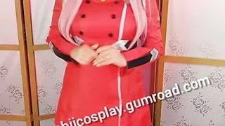 Zerotwo Christmas cosplay