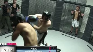 Blonde Beauty Sophie Dee Smother's Boxing Loser With Her Big Tits