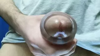 Hot SKINNY Twink with MONSTER COCK Fucking Pocket Pussy