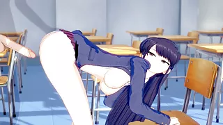 Komi Fucks Lucky Student in College Classroom