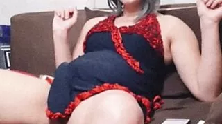 Sexy dick show by arab shemale