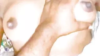 Desi Indian village wife gives a blowjob, starts pussy licking and pussy fucking