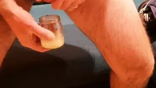 Cum collection, last cumshot of 2021 for Cicci77 and Pedro