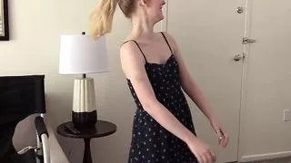 21yo Sweet Ginger Shey Wrecked By Her First Big Black Cock!